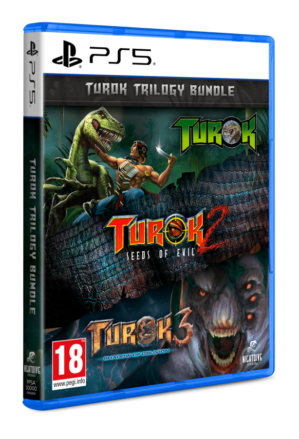 Turok Trilogy Bundle PS5 NEW