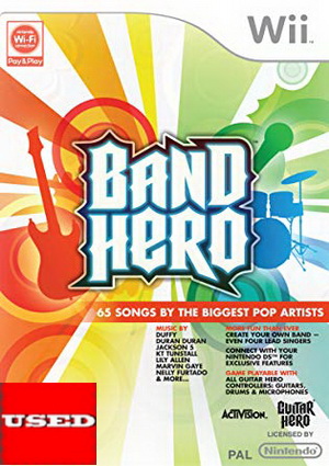 Band Hero WII USED (Game Only)