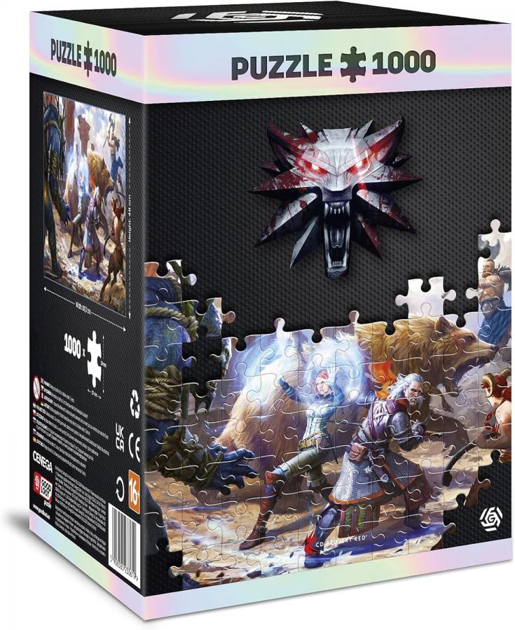 Good Loot Gaming Puzzle: The Witcher (Wiedzmin) Gerald & Trisis in Battle Puzzle 1000