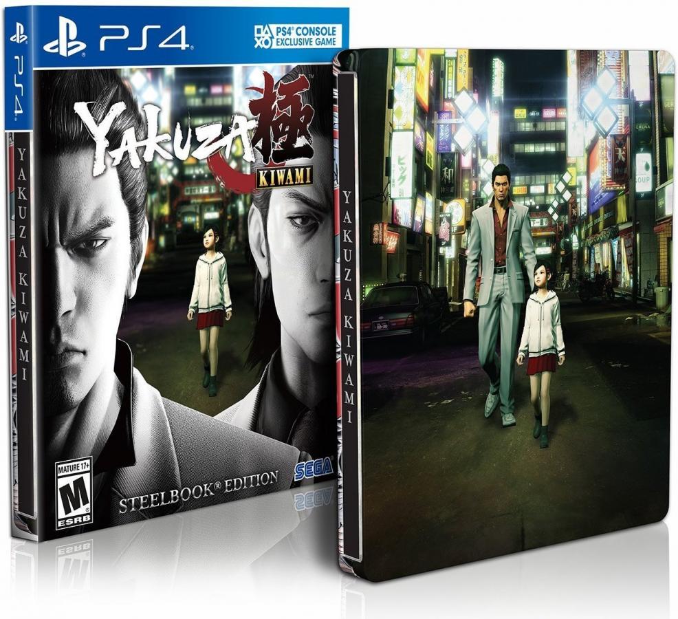 Yakuza Kiwami  Steelbook Edition  PS4 NEW (NTSC)
