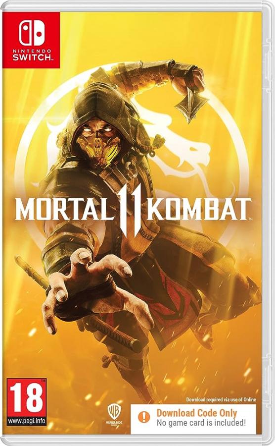 Mortal Kombat 11  Nintendo Switch  NEW (Code in the Box)