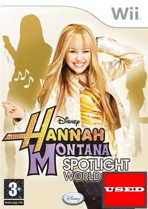 Hannah Montana: Spotlight World Tour Wii USED