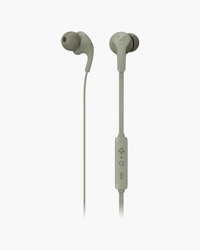 Fresh N Rebel Flow Tip Headphones Dried Green