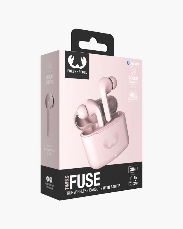 Fresh N Rebel Twins Fuse TWE Smokey Pink