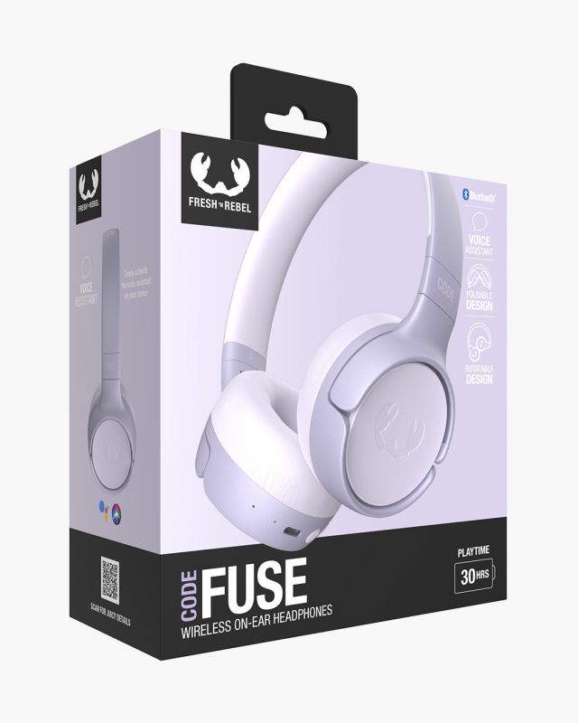 Fresh N Rebel Code Fuse-BT-On-Ear-Headphones-DL