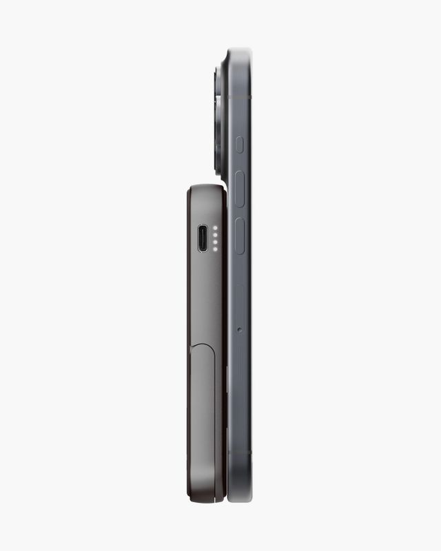Fresh N Rebel Magnet Wireless Powerbank 5000 mAh - Storm Grey