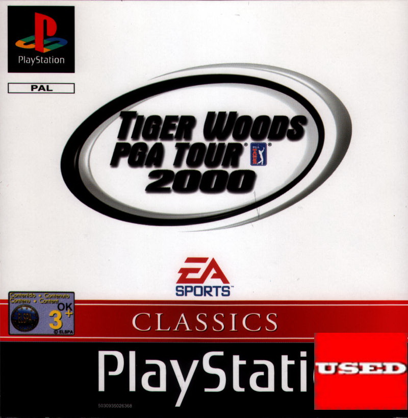Tiger Woods: PGA Tour 2000 (EA Sports Classics) PSX USED