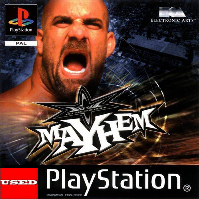 WCW  Mayhem PSX USED (Disc Only/Unofficial Case)