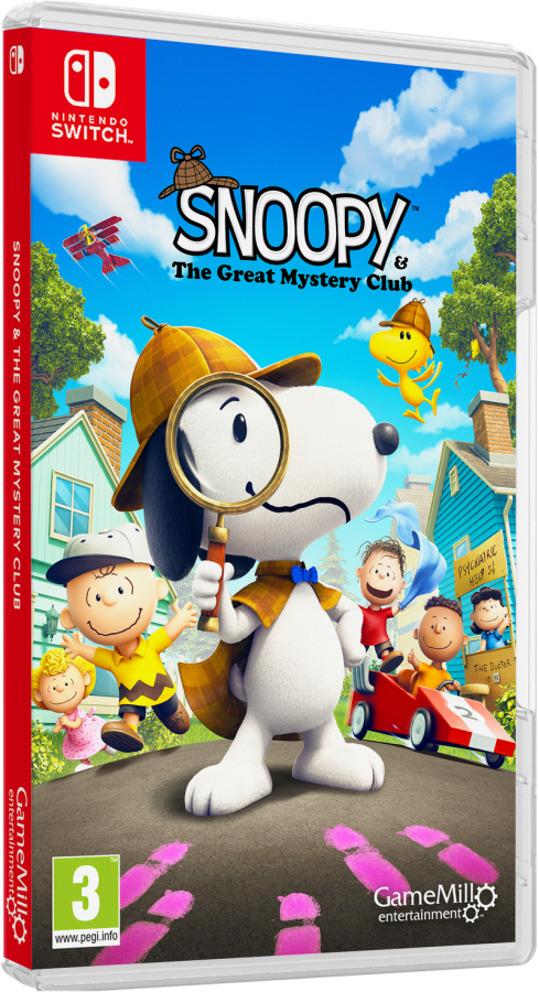Snoopy & the Great Mystery Club Nintendo Switch NEW