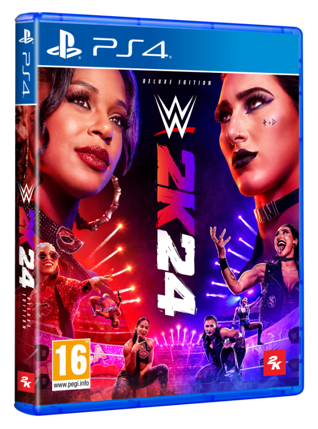 WWE 2K24 Deluxe Edition Edition PS4 NEW