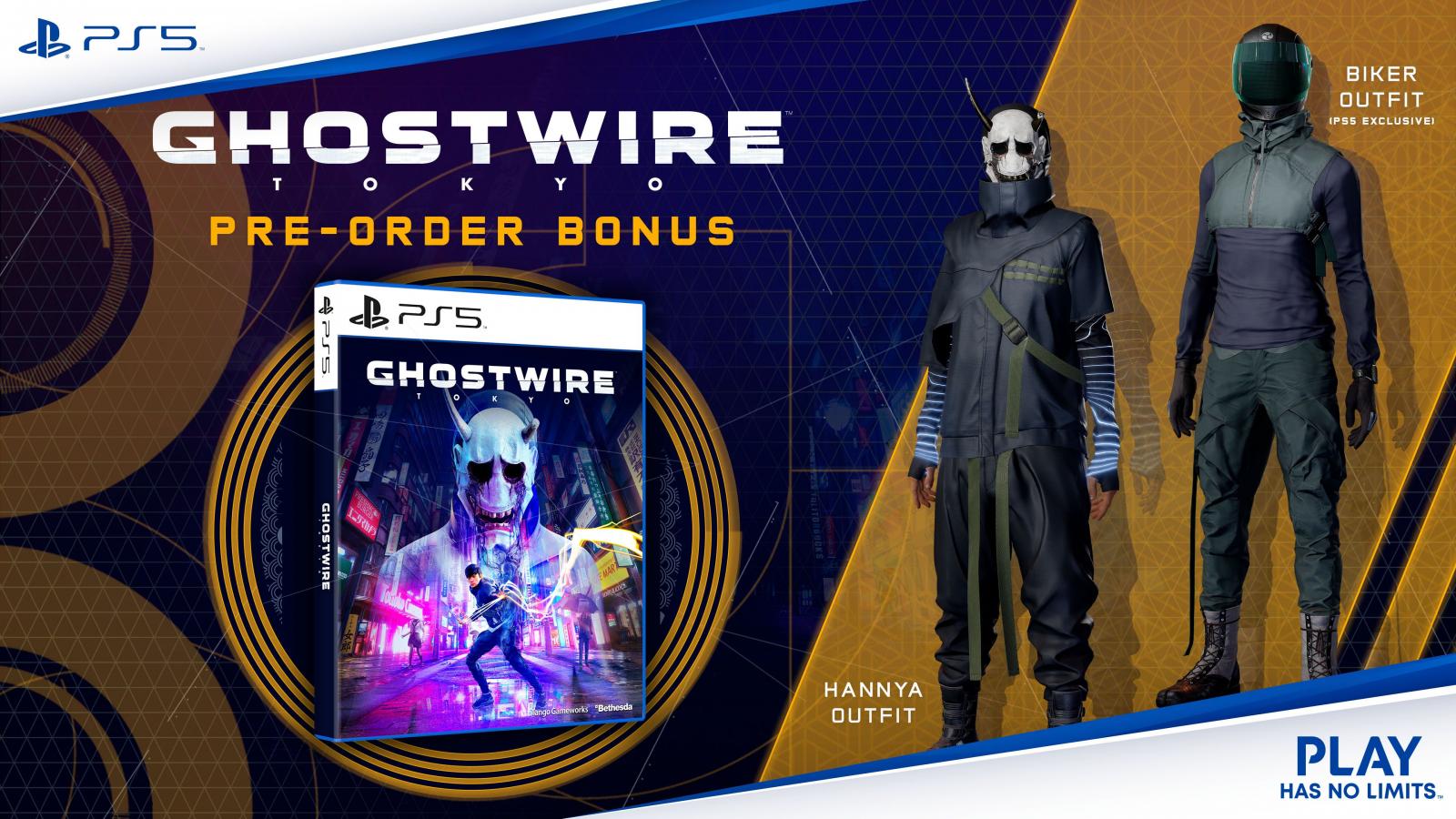 Ghostwire: Tokyo   PS5 NEW (German Cover)