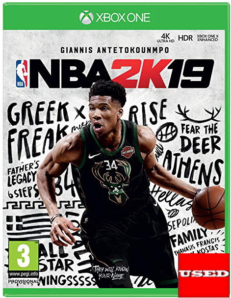 NBA 2K19 XONE USED
