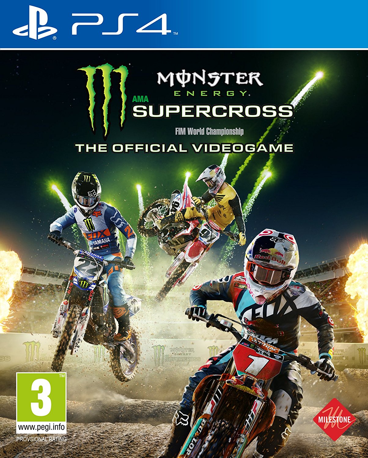 Monster Energy Supercross PS4 NEW