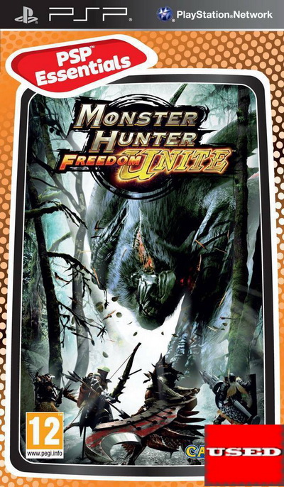 Monster Hunter Freedom Unite (Ess) PSP USED