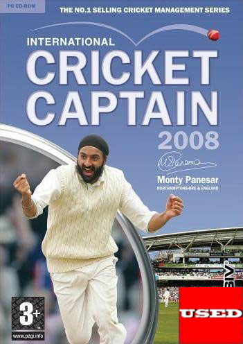 International Cricket Captain 2008  PC USED
