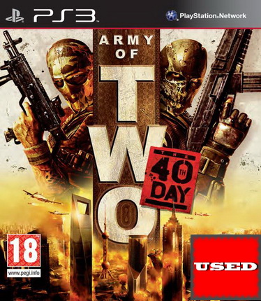 Army of Two: The 40th Day PS3 USED