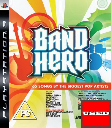Band Hero PS3 USED (Game Only)