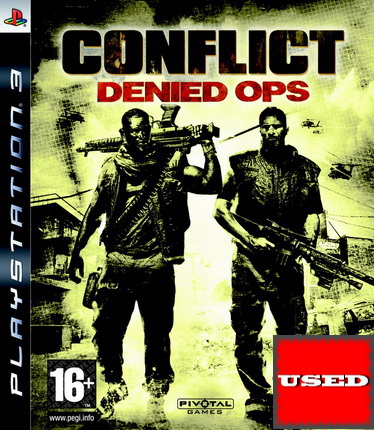 Conflict: Denied Ops PS3 USED