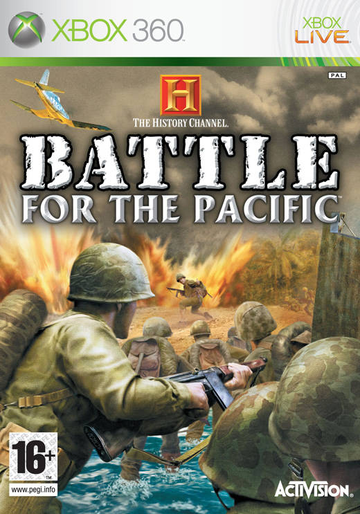History Channel Battle for the Pacific X360 USED