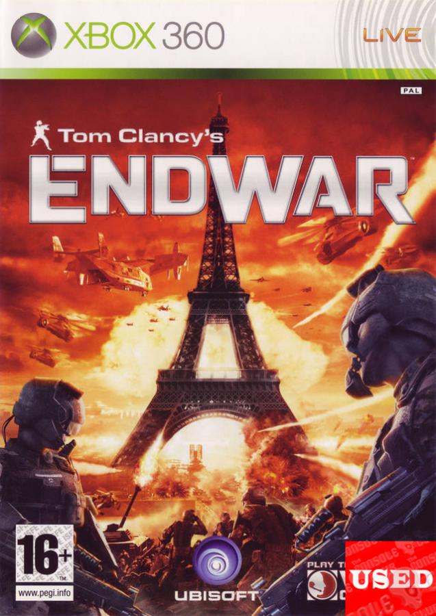 Tom Clancys EndWar X360 USED (No Manual)