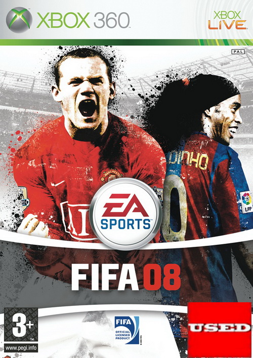 FIFA 08 X360 USED (No Cover)