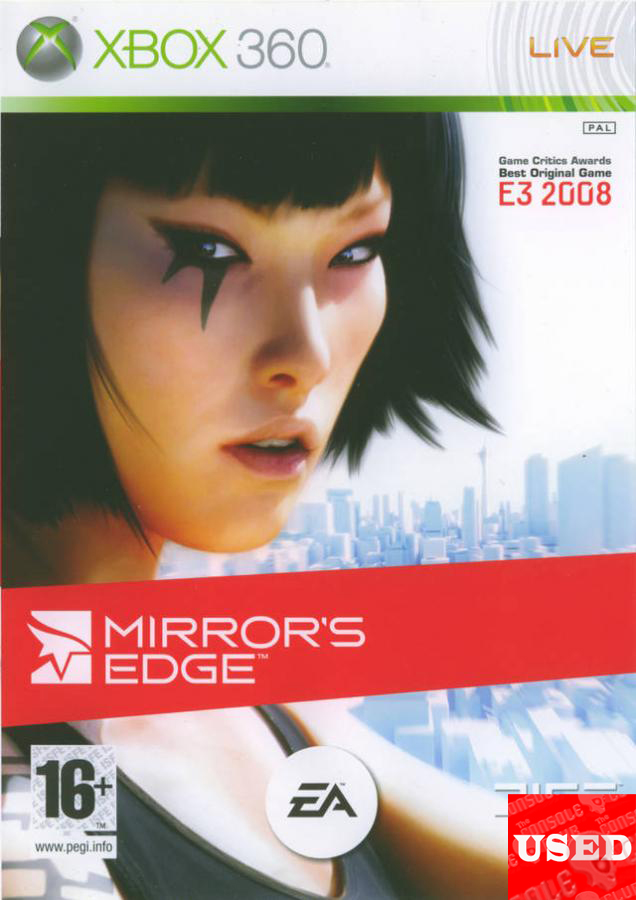 Mirrors Edge X360 USED (Disc Only)