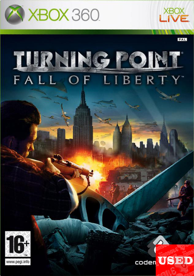 Turning Point: Fall of Liberty (PR) X360 USED (No Manual)