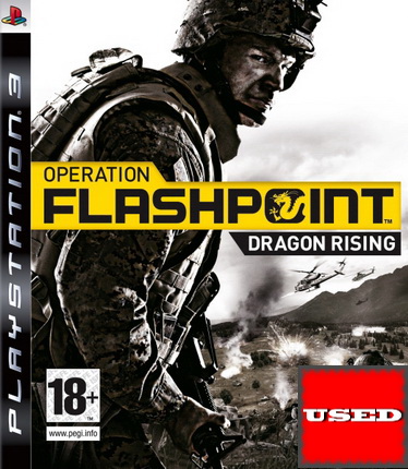 Operation Flashpoint: Dragon Rising PS3 USED (No Cover)