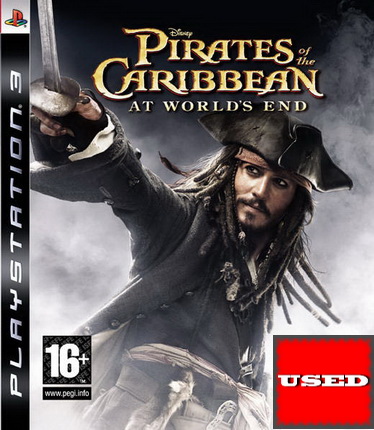 Pirates of the Caribbean: At Worlds End PS3 USED (English Game/GER Cover)