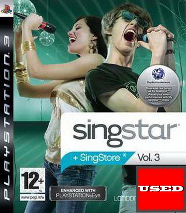 SingStar Vol. 3 PS3 USED