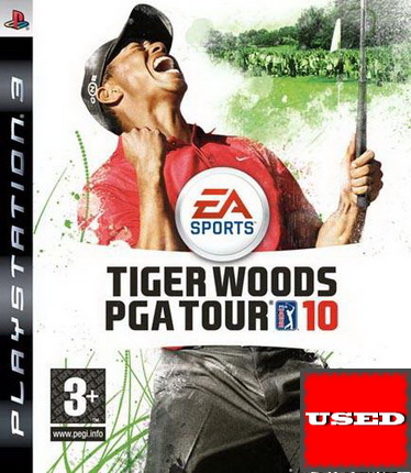 Tiger Woods PGA TOUR 10 PS3 USED (No Manual)
