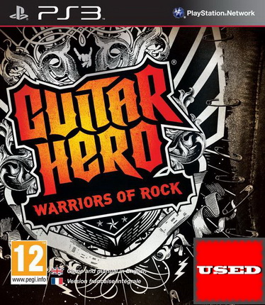 Guitar Hero: Warriors of Rock PS3 USED (Game Only)