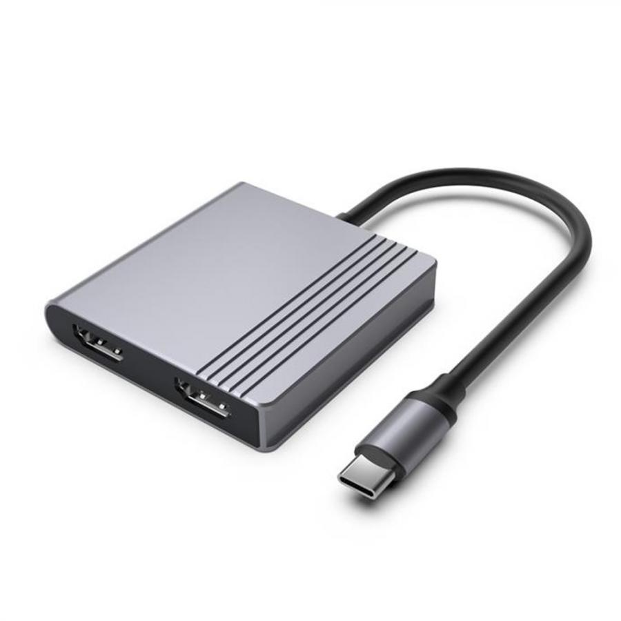 CABLEXPERT TYPE-C 3IN1 MULTI-PORT ADAPTER (USB PORT+HDMI+PD) SPACE GREY