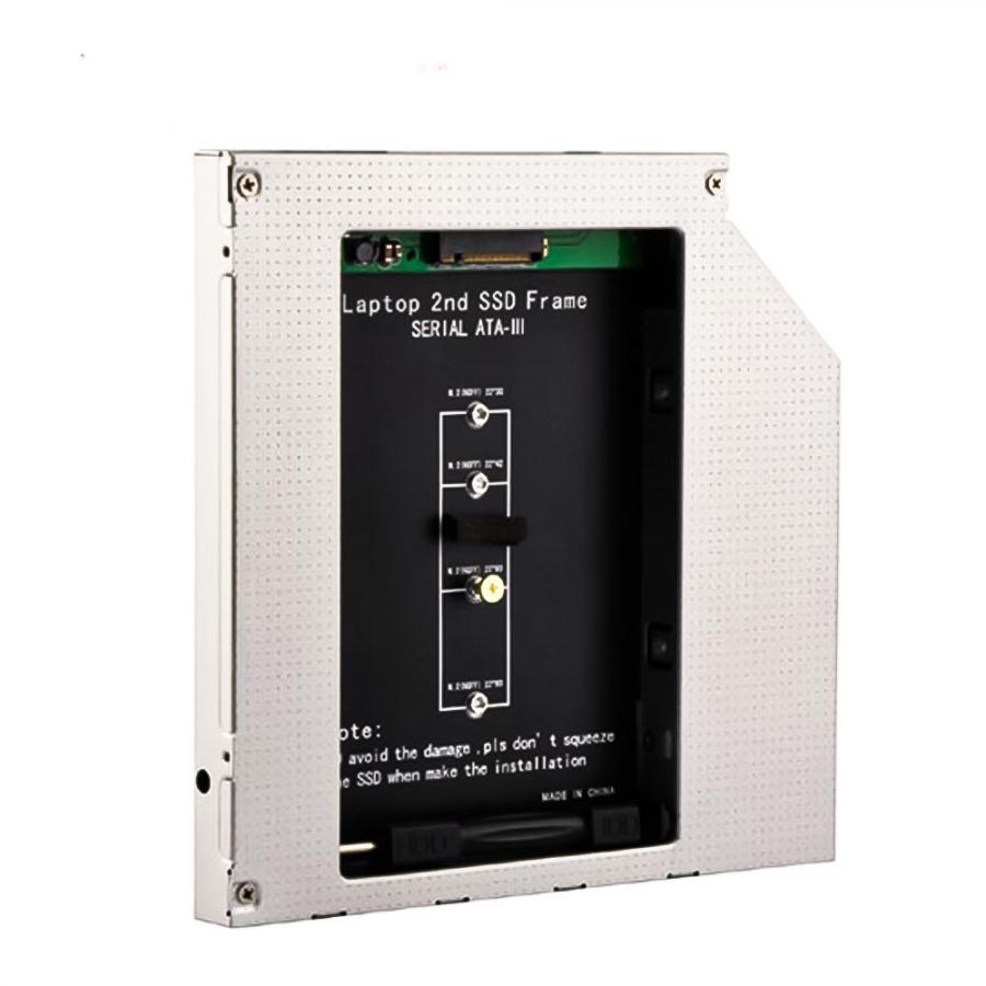 GEMBIRD SLIM 5,25' BAY MOUNTING FRAME FOR NGFF(M.2) SSD MEMMORY CARD 12.7mm HEIGHT