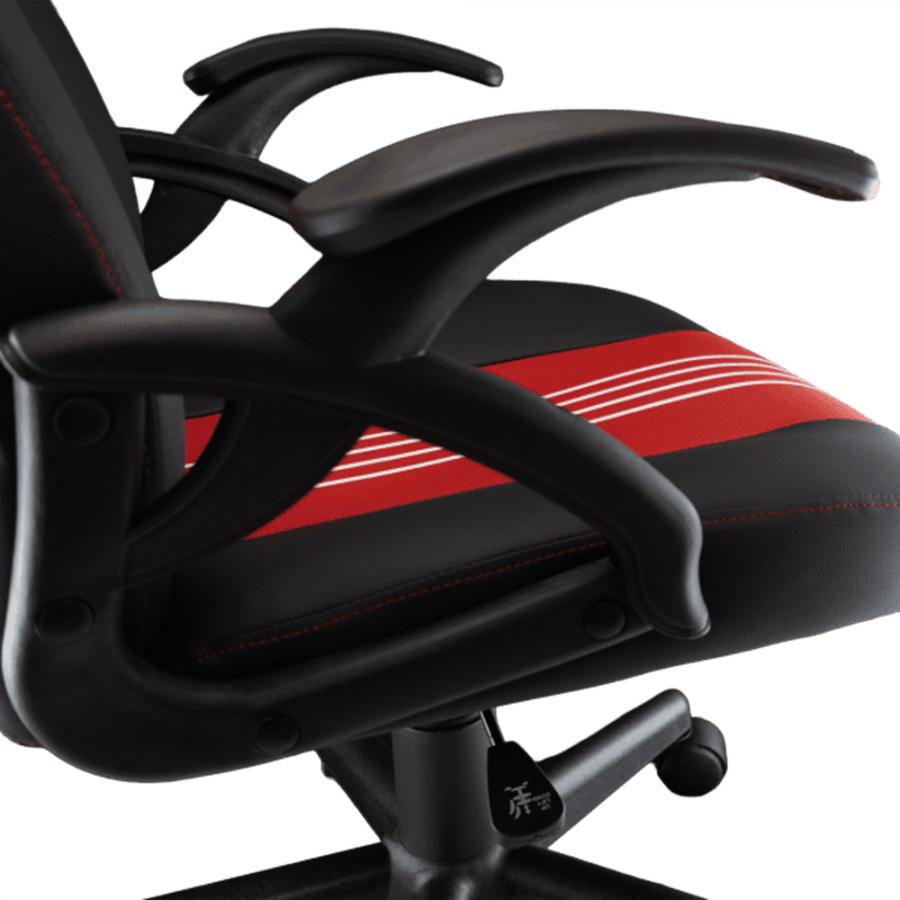 BARACUDA GAMING CHAIR ABALONE BLACK RED