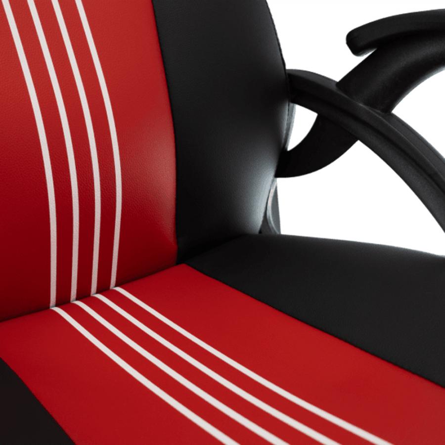 BARACUDA GAMING CHAIR ABALONE BLACK RED