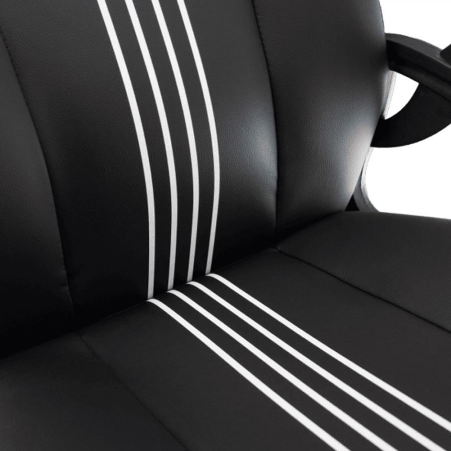 BARACUDA GAMING CHAIR ABALONE BLACK WHITE