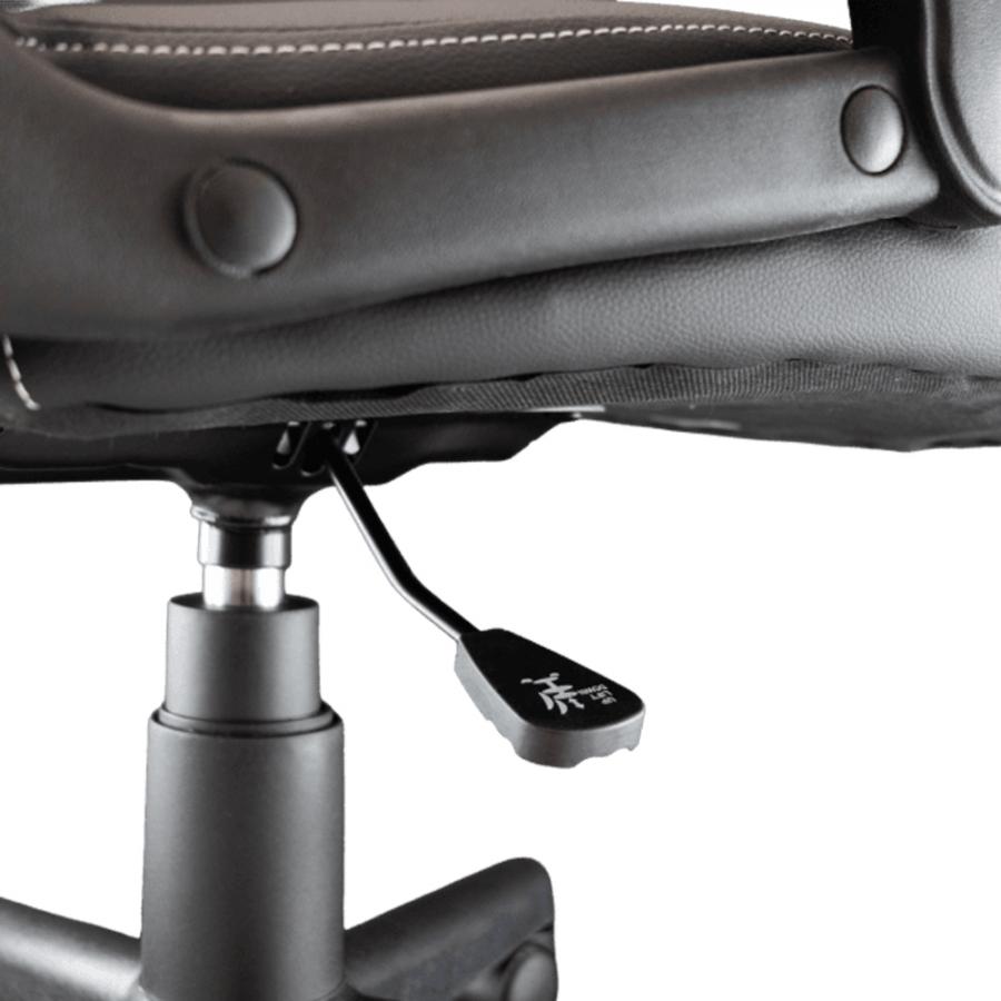 BARACUDA GAMING CHAIR ABALONE BLACK WHITE