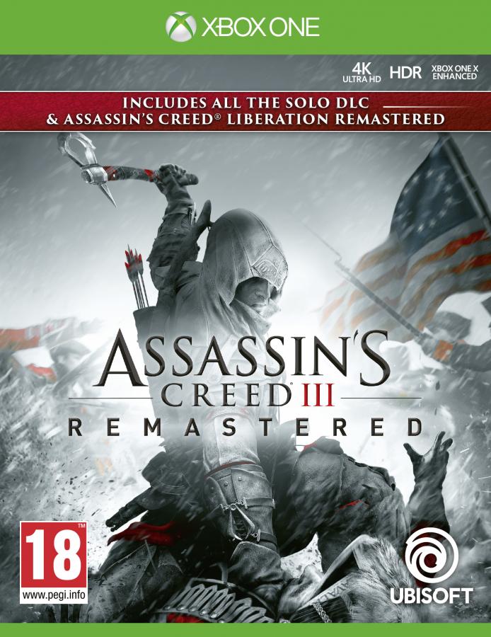 Assassin's Creed III Remastered XONE NEW