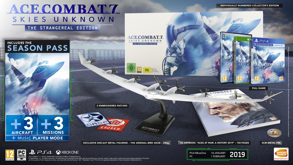 Ace Combat 7 : Skies Unknown Collector's PC NEW