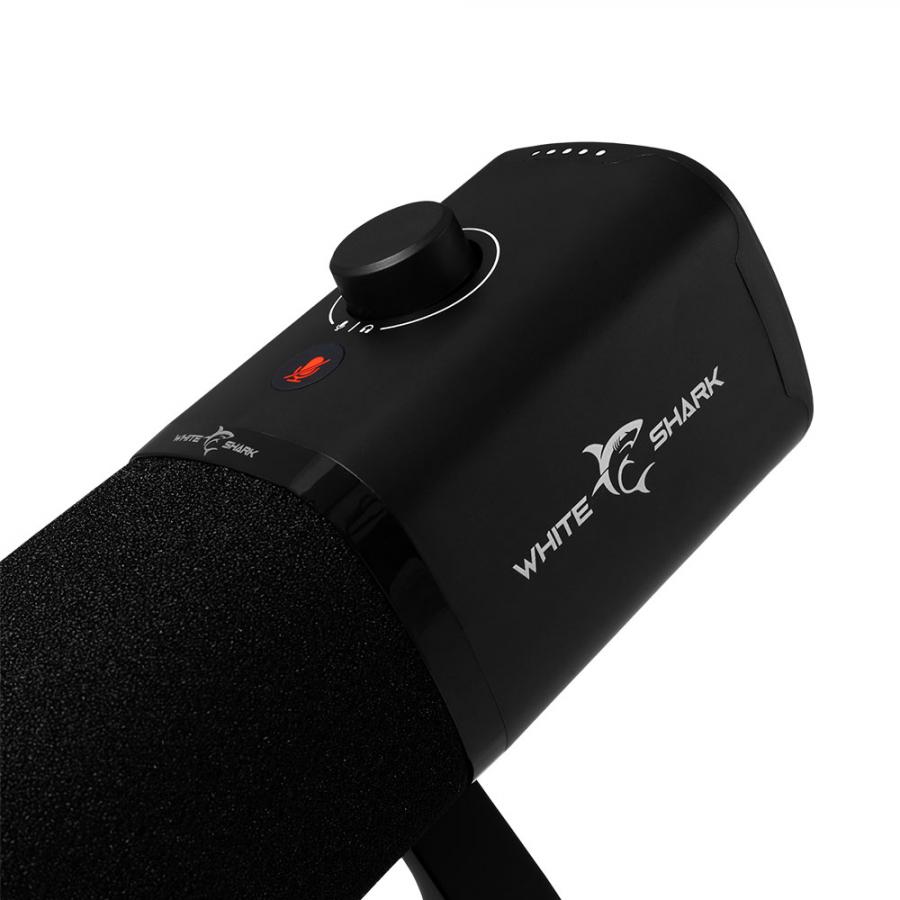 WHITE SHARK BROADCASTING MIKROPHONE DSM-04 BLACK