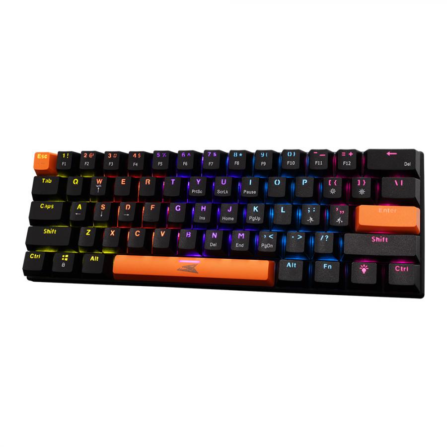 BARACUDA MECH KEYBOARD BGK-03121 DOLPHIN US BLUE SWITCH BLACK