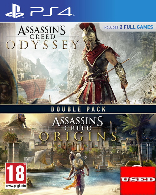 Compilation Assassin's Creed Origins & Odyssey PS4 USED (GER)
