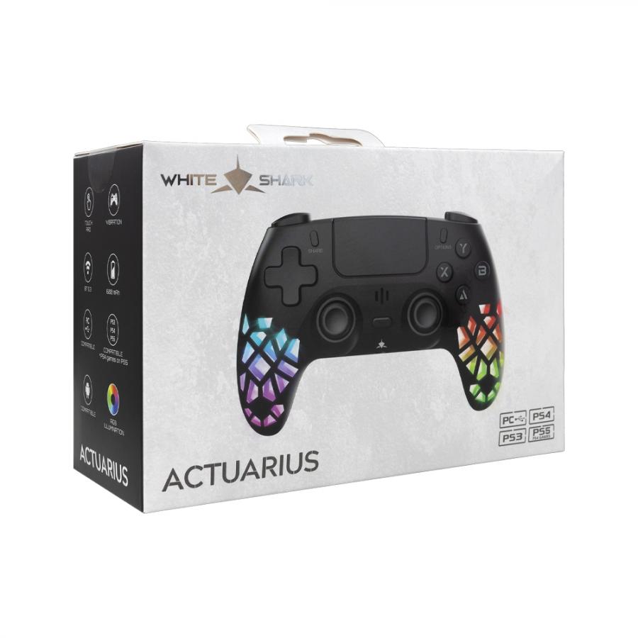 WHITE SHARK GAMEPAD GPW-4010 ACTUARIUS / PS4/PS3/PC/IOS/ANDROID
