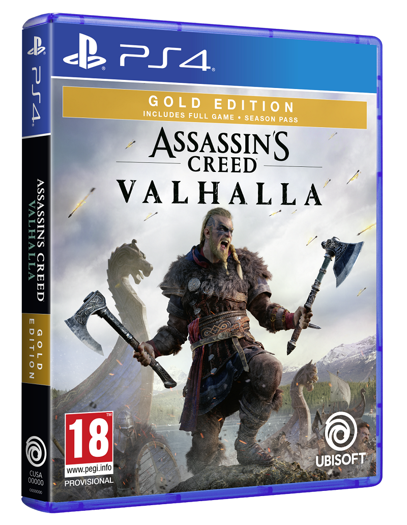 Assassin’s Creed Valhalla Gold Edition ( PS5 Compatible ) PS4 NEW