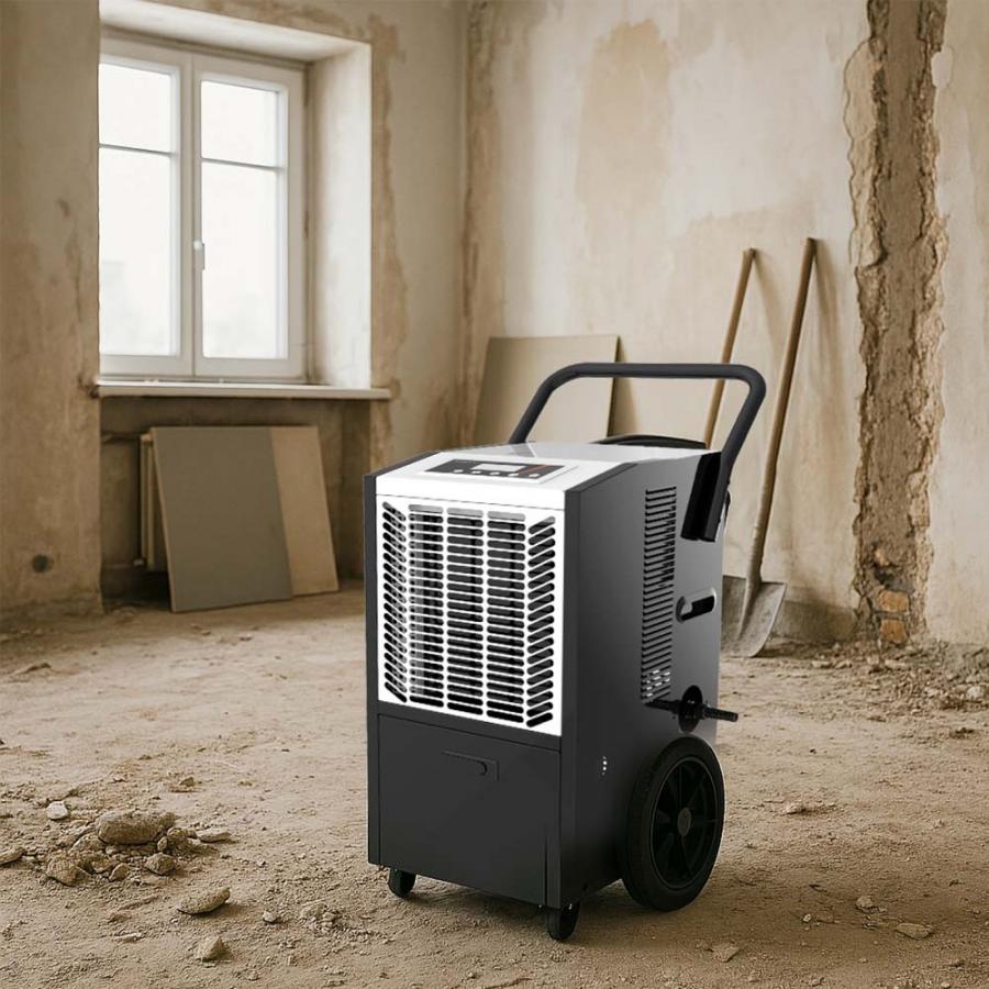 ADLER INDUSTRIAL COMPRESSOR AIR DEHUMIDIFIER 50L BLACK-WHITE