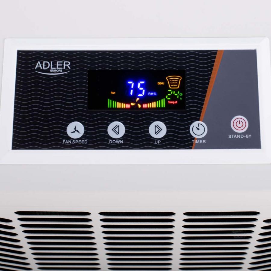 ADLER INDUSTRIAL COMPRESSOR AIR DEHUMIDIFIER 50L BLACK-WHITE