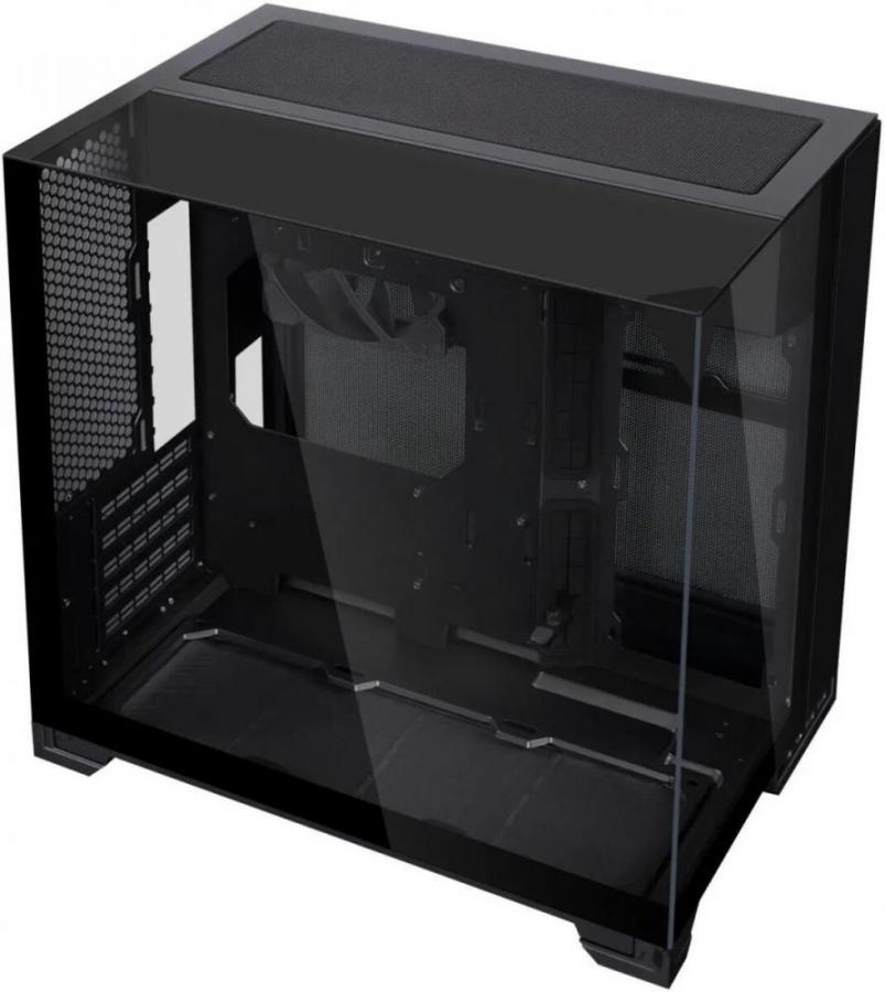Lian Li O11 Vision-M Black - Micro-ATX / Mini-ITX - w/ 140mm Fan - 360mm AIO Support - PC Case