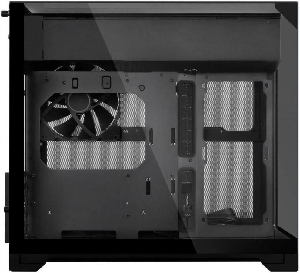 Lian Li O11 Vision-M Black - Micro-ATX / Mini-ITX - w/ 140mm Fan - 360mm AIO Support - PC Case