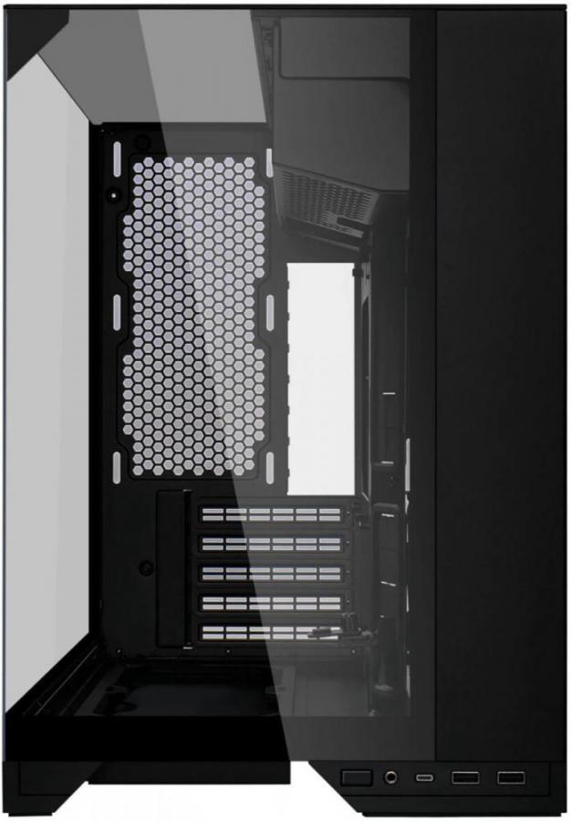 Lian Li O11 Vision-M Black - Micro-ATX / Mini-ITX - w/ 140mm Fan - 360mm AIO Support - PC Case